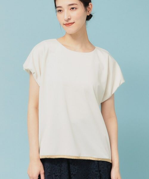 SunaUna / スーナウーナ カットソー | 【ドロスト使い】ギャザートップス | 詳細14