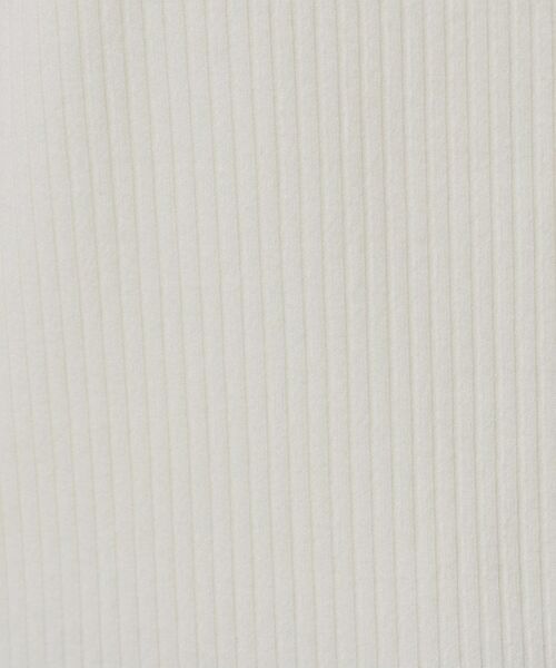 SunaUna / スーナウーナ カットソー | 【異素材使い】ワイドリブタンクトップ | 詳細5