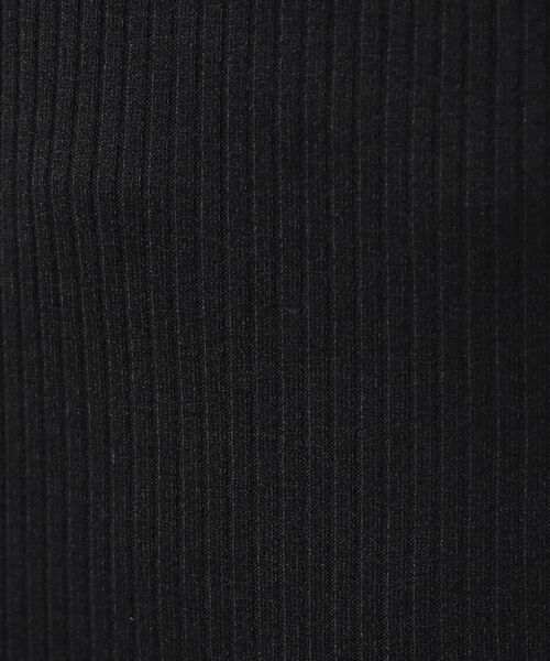 SunaUna / スーナウーナ カットソー | 【異素材使い】ワイドリブタンクトップ | 詳細9