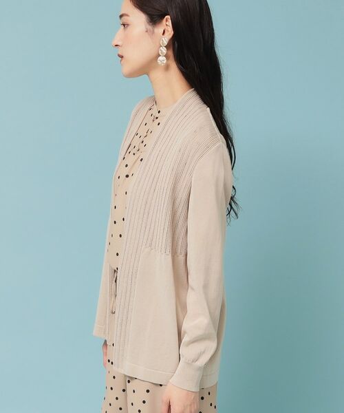 SunaUna / スーナウーナ カーディガン・ボレロ | 【軽羽織り／日本製】ミドル丈着流しカーディガン | 詳細14