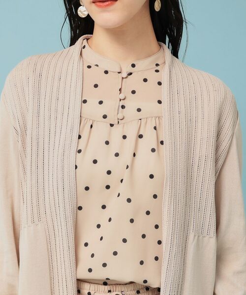 SunaUna / スーナウーナ カーディガン・ボレロ | 【軽羽織り／日本製】ミドル丈着流しカーディガン | 詳細16