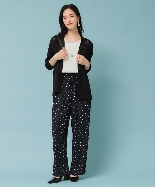 SunaUna / スーナウーナ カーディガン・ボレロ | 【軽羽織り／日本製】ミドル丈着流しカーディガン | 詳細3