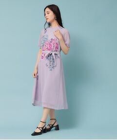 SunaUna / スーナウーナ ロング・マキシ丈ワンピース | 【co creation and yours／SS～L】パネル柄ワンピース