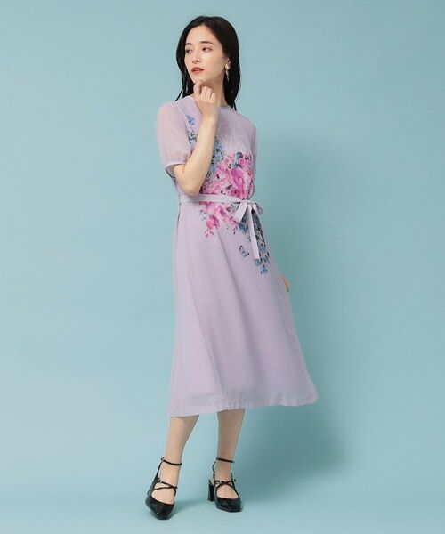 SunaUna / スーナウーナ ロング・マキシ丈ワンピース | 【co creation and yours／SS～L】パネル柄ワンピース | 詳細10