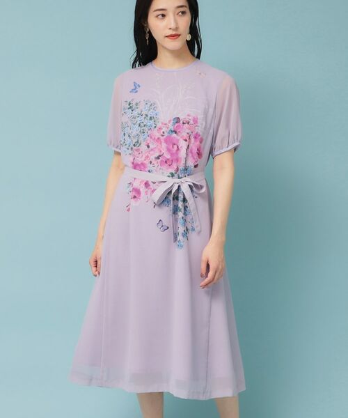 SunaUna / スーナウーナ ロング・マキシ丈ワンピース | 【co creation and yours／SS～L】パネル柄ワンピース | 詳細14