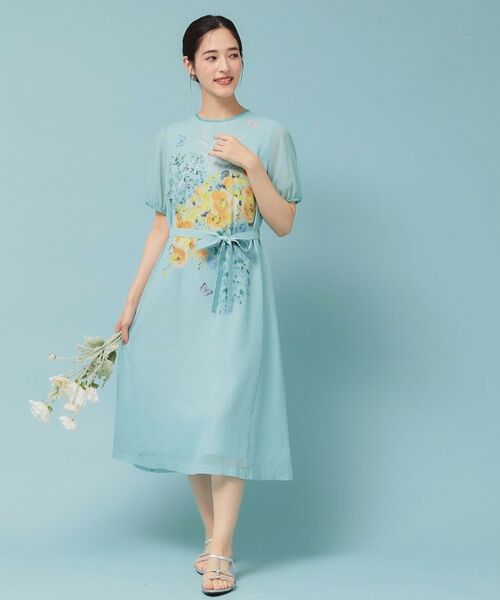 SunaUna / スーナウーナ ロング・マキシ丈ワンピース | 【co creation and yours／SS～L】パネル柄ワンピース | 詳細6