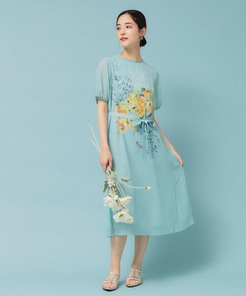 SunaUna / スーナウーナ ロング・マキシ丈ワンピース | 【co creation and yours／SS～L】パネル柄ワンピース | 詳細7