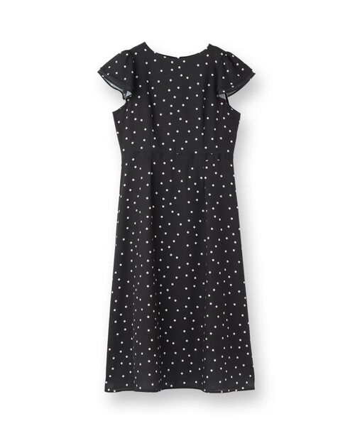 SunaUna / スーナウーナ ロング・マキシ丈ワンピース | 【袖ラッフル/S~L】ドットワンピース | 詳細1