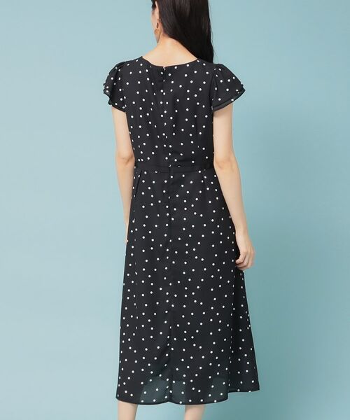 SunaUna / スーナウーナ ロング・マキシ丈ワンピース | 【袖ラッフル/S~L】ドットワンピース | 詳細12