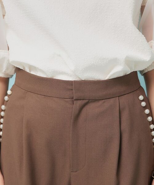 SunaUna / スーナウーナ ショート・ハーフ・半端丈パンツ | 【ウエストゴム/S~L】ガウチョパンツ | 詳細17