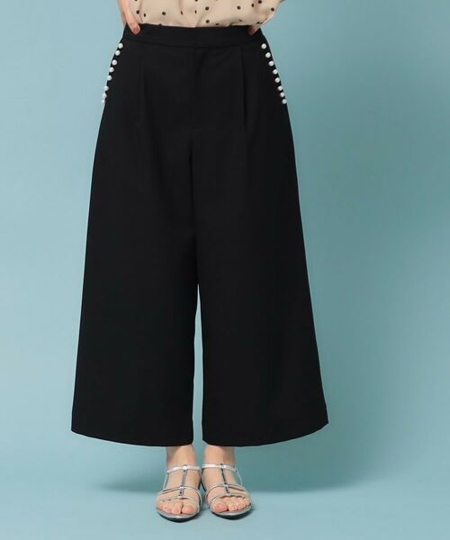 SunaUna / スーナウーナ ショート・ハーフ・半端丈パンツ | 【ウエストゴム/S~L】ガウチョパンツ | 詳細6