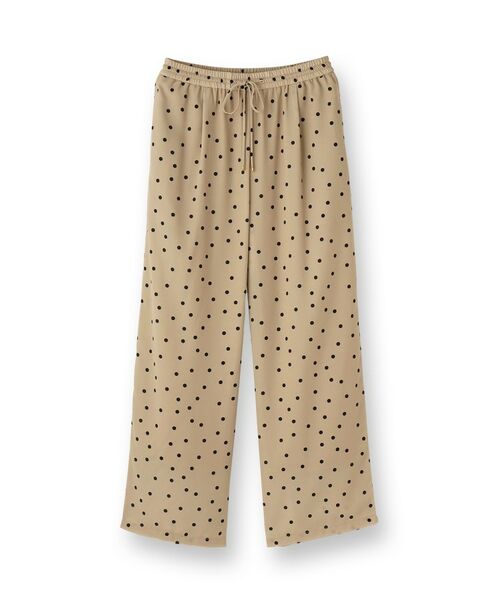 SunaUna / スーナウーナ パンツ | 【ドット柄/S~L】ワイドパンツ | 詳細1