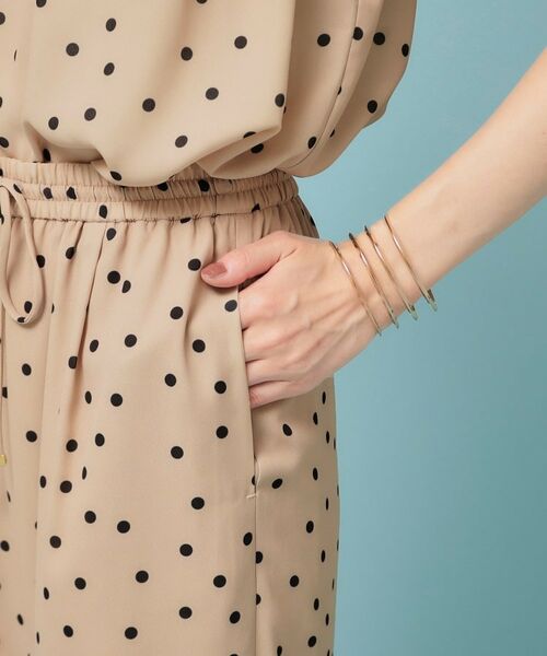 SunaUna / スーナウーナ パンツ | 【ドット柄/S~L】ワイドパンツ | 詳細14
