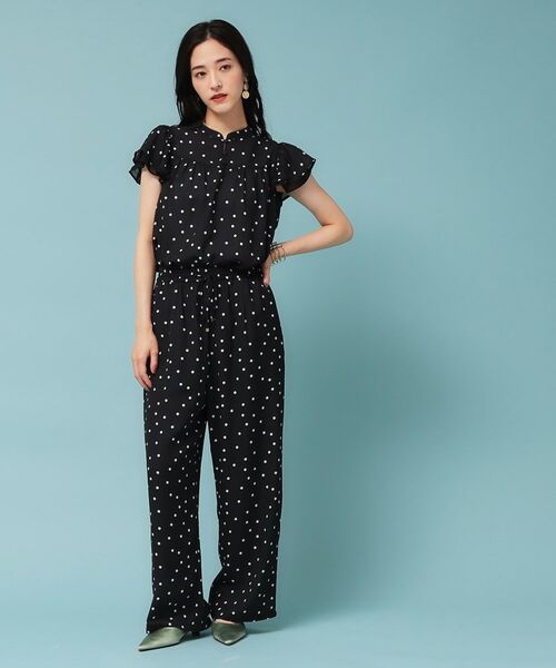 SunaUna / スーナウーナ パンツ | 【ドット柄/S~L】ワイドパンツ | 詳細3