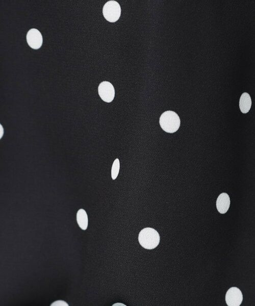 SunaUna / スーナウーナ シャツ・ブラウス | 【袖ラッフル/S~L】ドット柄ブラウス | 詳細4