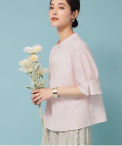 SunaUna / スーナウーナ シャツ・ブラウス | 【きれいめ／定番シルエット】スタンドネックブラウス