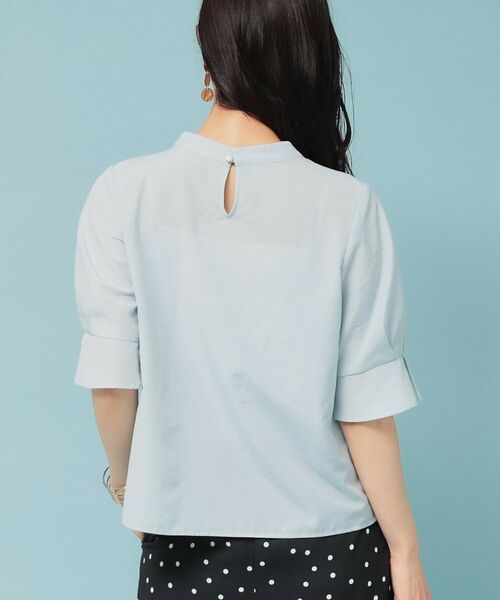 SunaUna / スーナウーナ シャツ・ブラウス | 【きれいめ／定番シルエット】スタンドネックブラウス | 詳細16
