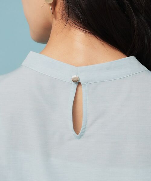 SunaUna / スーナウーナ シャツ・ブラウス | 【きれいめ／定番シルエット】スタンドネックブラウス | 詳細18