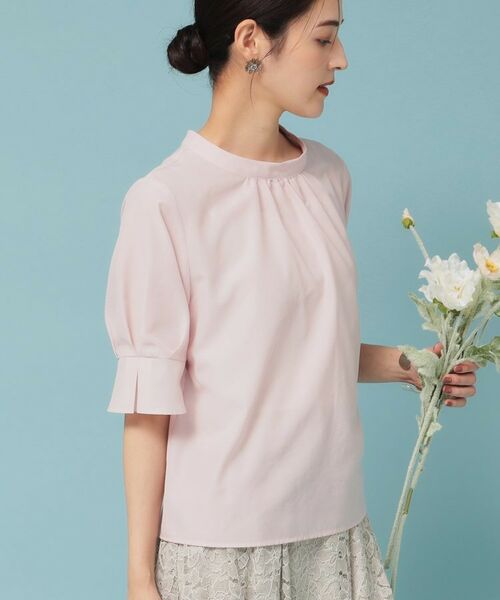 SunaUna / スーナウーナ シャツ・ブラウス | 【きれいめ／定番シルエット】スタンドネックブラウス | 詳細6