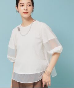SunaUna / スーナウーナ シャツ・ブラウス | 【7分袖／秋まで着られる】Tブラウス