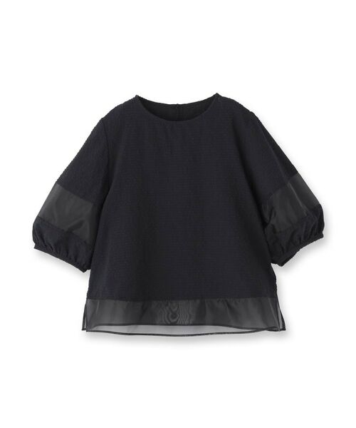 SunaUna / スーナウーナ シャツ・ブラウス | 【7分袖／秋まで着られる】Tブラウス | 詳細1