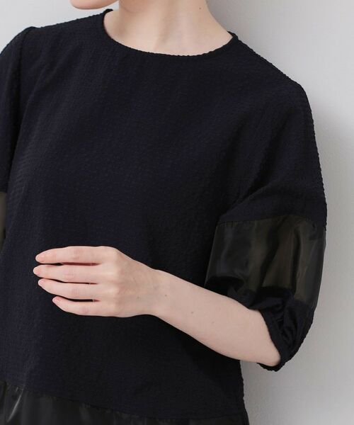 SunaUna / スーナウーナ シャツ・ブラウス | 【7分袖／秋まで着られる】Tブラウス | 詳細19