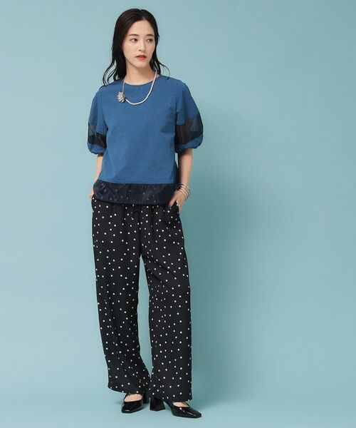 SunaUna / スーナウーナ シャツ・ブラウス | 【7分袖／秋まで着られる】Tブラウス | 詳細3