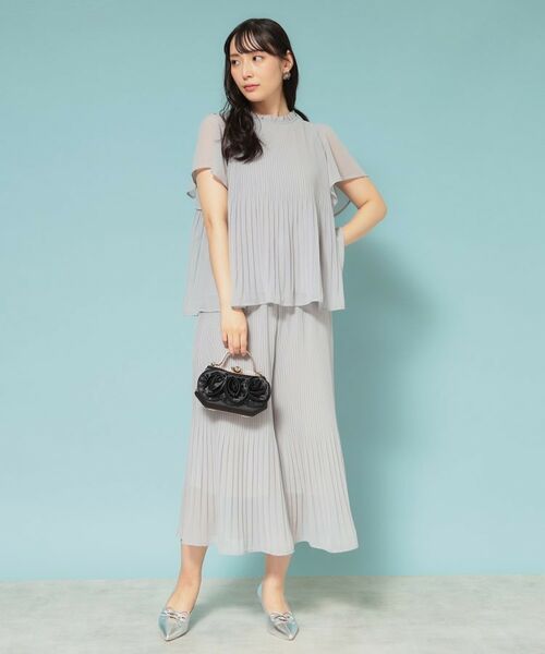 SunaUna / スーナウーナ ハンドバッグ | 【2Way】フラワーモチーフパーティバッグ | 詳細10