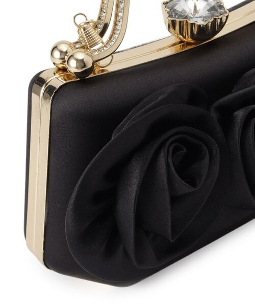 SunaUna / スーナウーナ ハンドバッグ | 【2Way】フラワーモチーフパーティバッグ | 詳細8