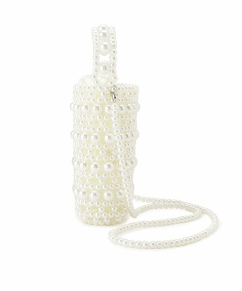 SunaUna / スーナウーナ ショルダーバッグ | 【スマホ収納可能／2Way】パール調ミニポシェット | 詳細2