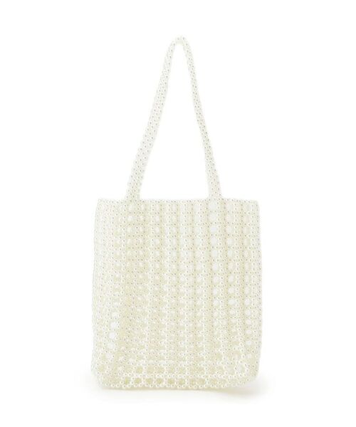 SunaUna / スーナウーナ ハンドバッグ | パール調ハンドバッグ（アイボリー(004)）