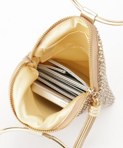 SunaUna / スーナウーナ ハンドバッグ | 【丸ハンドル】メタルメッシュプチバッグ | 詳細7