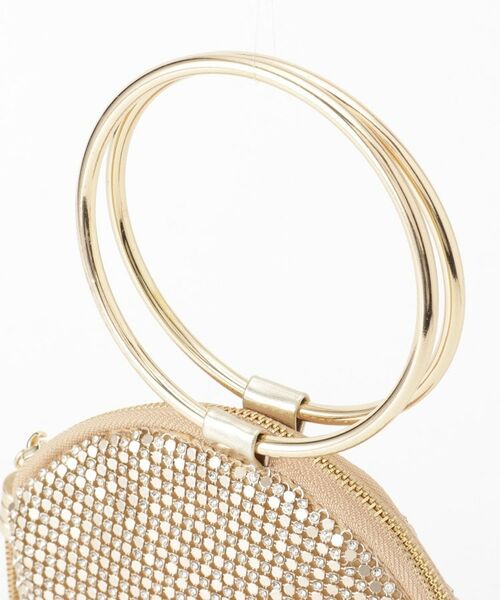 SunaUna / スーナウーナ ハンドバッグ | 【丸ハンドル】メタルメッシュプチバッグ | 詳細9