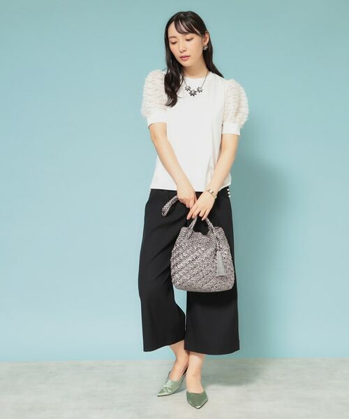 SunaUna / スーナウーナ トートバッグ | 【新色追加／肩掛け可能】メタリックトートバッグ | 詳細14