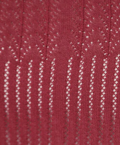 SunaUna / スーナウーナ ニット・セーター | 【新作／透かし柄／3色展開】スカラップニット | 詳細13