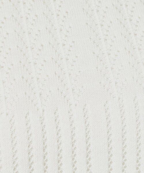 SunaUna / スーナウーナ ニット・セーター | 【新作／透かし柄／3色展開】スカラップニット | 詳細7