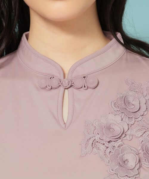 SunaUna / スーナウーナ カットソー | 【5分袖／チャイナカラー】半袖プルオーバー | 詳細16