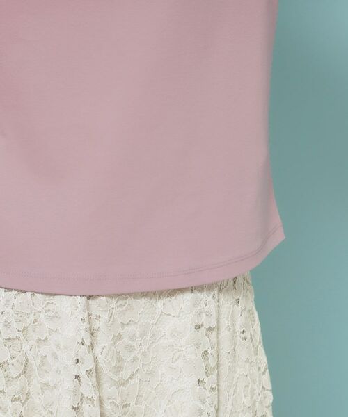 SunaUna / スーナウーナ カットソー | 【5分袖／チャイナカラー】半袖プルオーバー | 詳細18