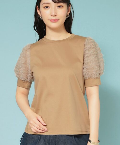 SunaUna / スーナウーナ カットソー | 【秋まで着られる／袖チュール】パフスリーブカットソー | 詳細13