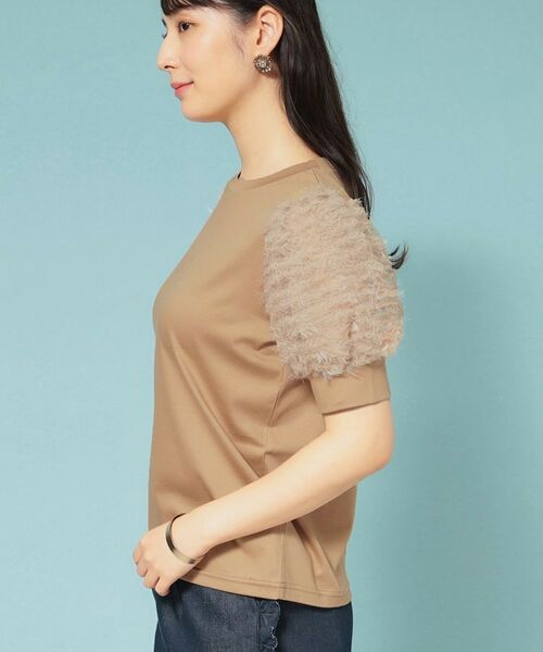 SunaUna / スーナウーナ カットソー | 【秋まで着られる／袖チュール】パフスリーブカットソー | 詳細14