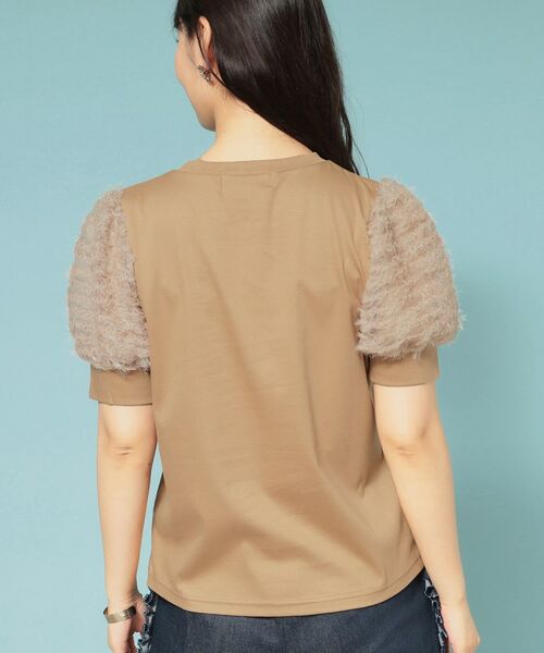 SunaUna / スーナウーナ カットソー | 【秋まで着られる／袖チュール】パフスリーブカットソー | 詳細15