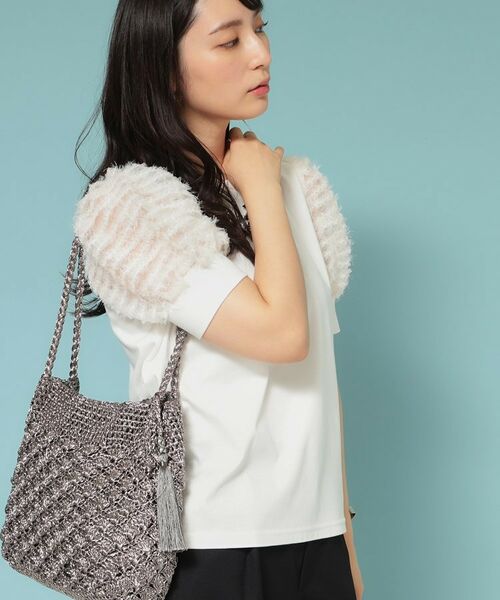 SunaUna / スーナウーナ カットソー | 【秋まで着られる／袖チュール】パフスリーブカットソー | 詳細5