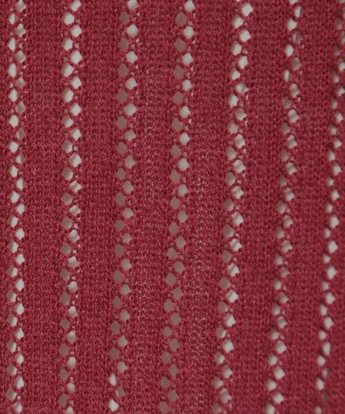 SunaUna / スーナウーナ カーディガン・ボレロ | 【新作／透かし柄／3色展開】スカラップカーディガン | 詳細12