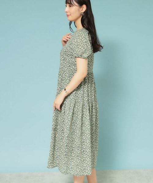 SunaUna / スーナウーナ ロング・マキシ丈ワンピース | 【Web限定カラー/リバティプリント】パフスリーブワンピース | 詳細19