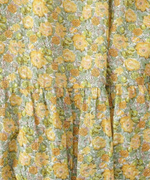 SunaUna / スーナウーナ ロング・マキシ丈ワンピース | 【Web限定カラー/リバティプリント】パフスリーブワンピース | 詳細9