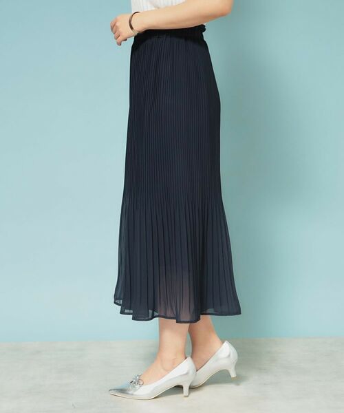 SunaUna / スーナウーナ ショート・ハーフ・半端丈パンツ | 【新色/ウエストゴム/ウォッシャブル】プリーツパンツ | 詳細10