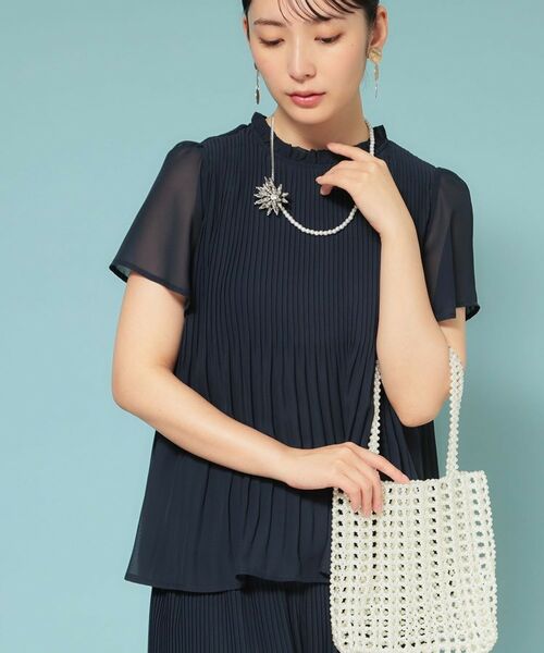 SunaUna / スーナウーナ シャツ・ブラウス | 【新作／プリーツ／フレアスリーブ】Aラインブラウス | 詳細12
