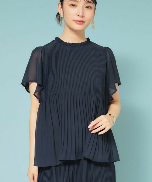 SunaUna / スーナウーナ シャツ・ブラウス | 【新作／プリーツ／フレアスリーブ】Aラインブラウス | 詳細14