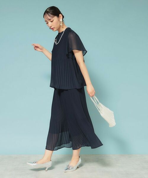 SunaUna / スーナウーナ シャツ・ブラウス | 【新作／プリーツ／フレアスリーブ】Aラインブラウス | 詳細5