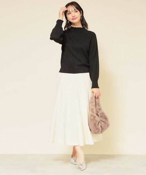 SunaUna / スーナウーナ ニット・セーター | 【COLLECTION LINE】フリルラメニット | 詳細12